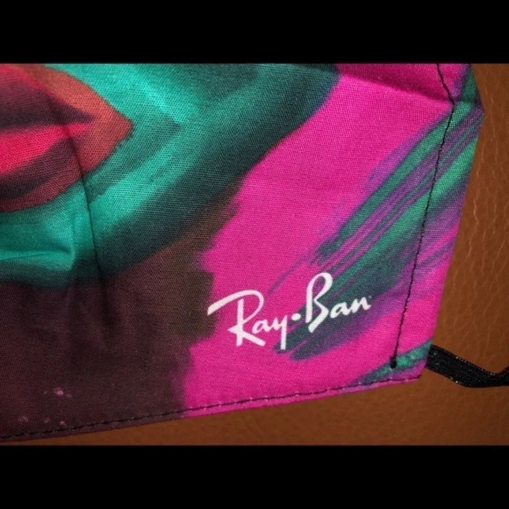 RAY-BAN COTTON FACE MASK - MADE IN ITALY